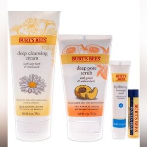 Burt's Bees Face Essentials Gift Set - 4pk